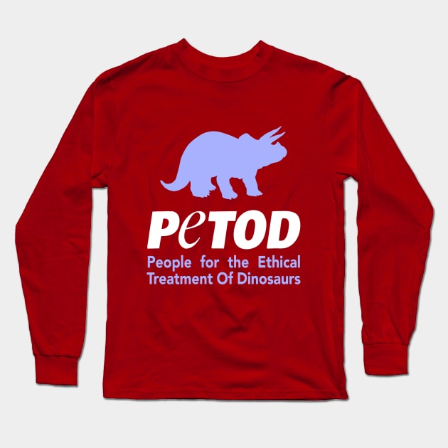 PETOD (Dinosaur Peta) Long Sleeve T-Shirt by tabners
